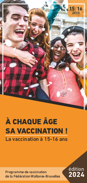 Téléchargez notre brochure La vaccination à 15-16 ans (pdf)