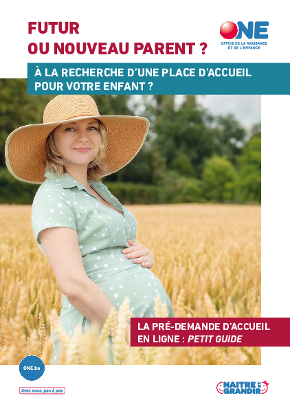 Téléchargez notre brochure La pré-demande d'accueil en ligne : petit guide (pdf)