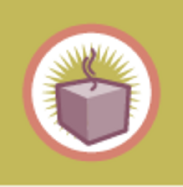 un cube de formaldéhyde