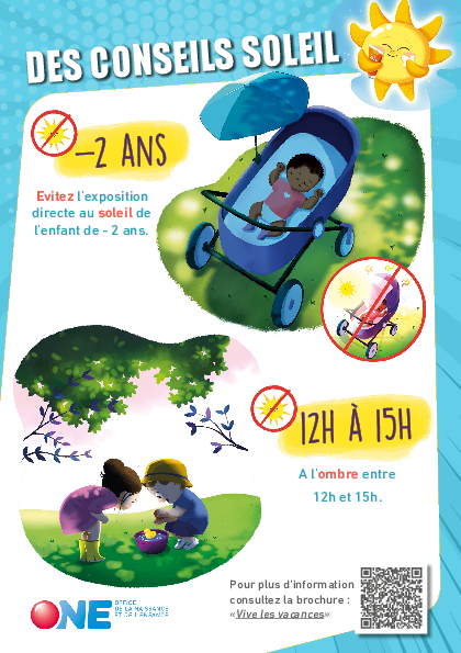 Téléchargez notre brochure Des conseils soleil (pdf)