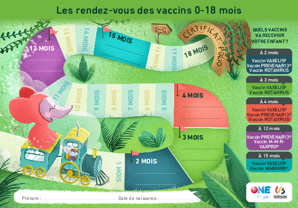 Téléchargez notre brochure Les rendez-vous des vaccins (pdf)