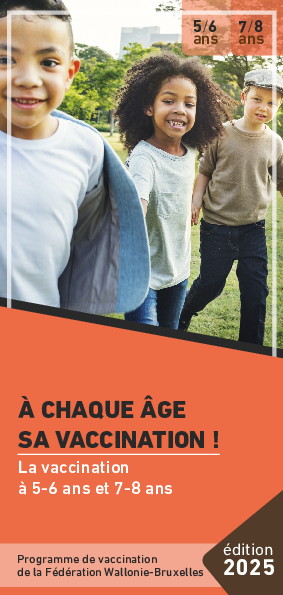 Téléchargez notre brochure La vaccination à 5-6 ans et 7-8 ans (pdf)