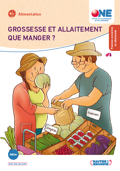 Téléchargez notre brochure Grossesse et allaitement : que manger ? (pdf)
