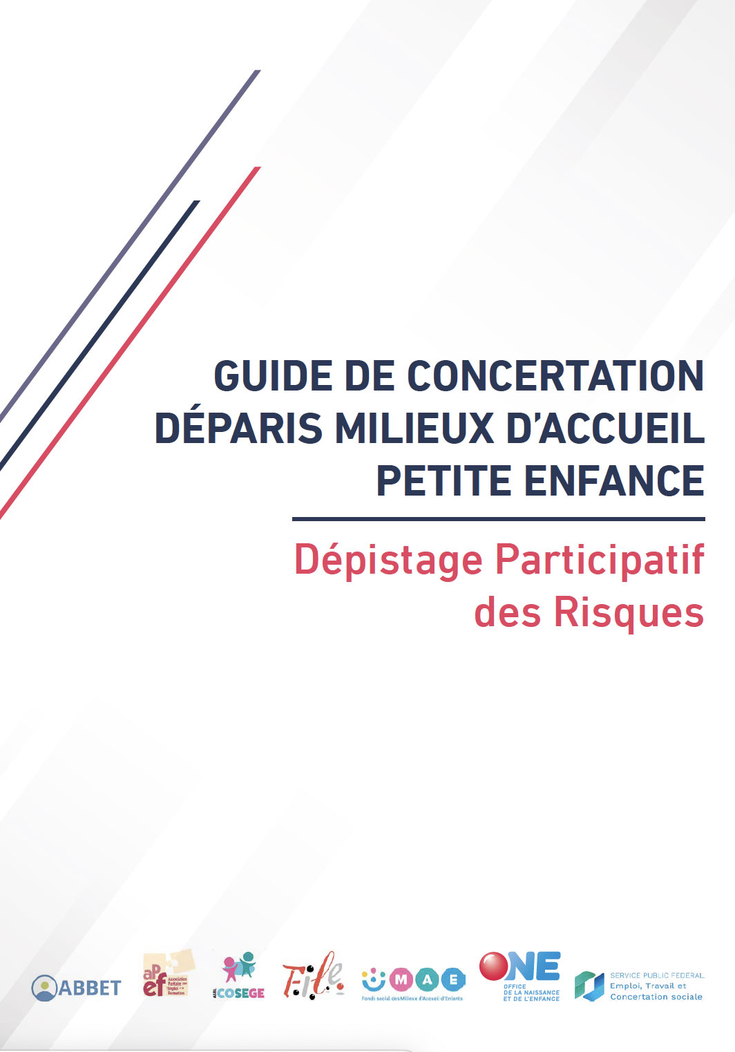 Téléchargez notre brochure Guide de concertation Déparis : Milieux d'accueil petite enfance (pdf)