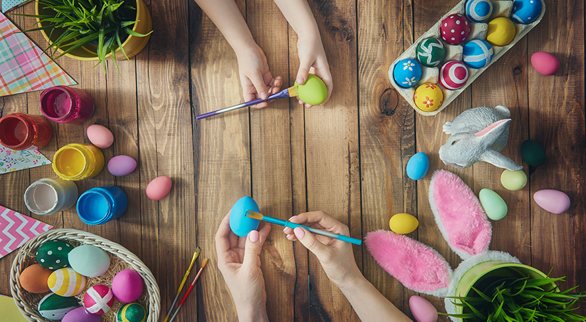Pâques : 5 idées de bricolage facile à faire avec vos enfants