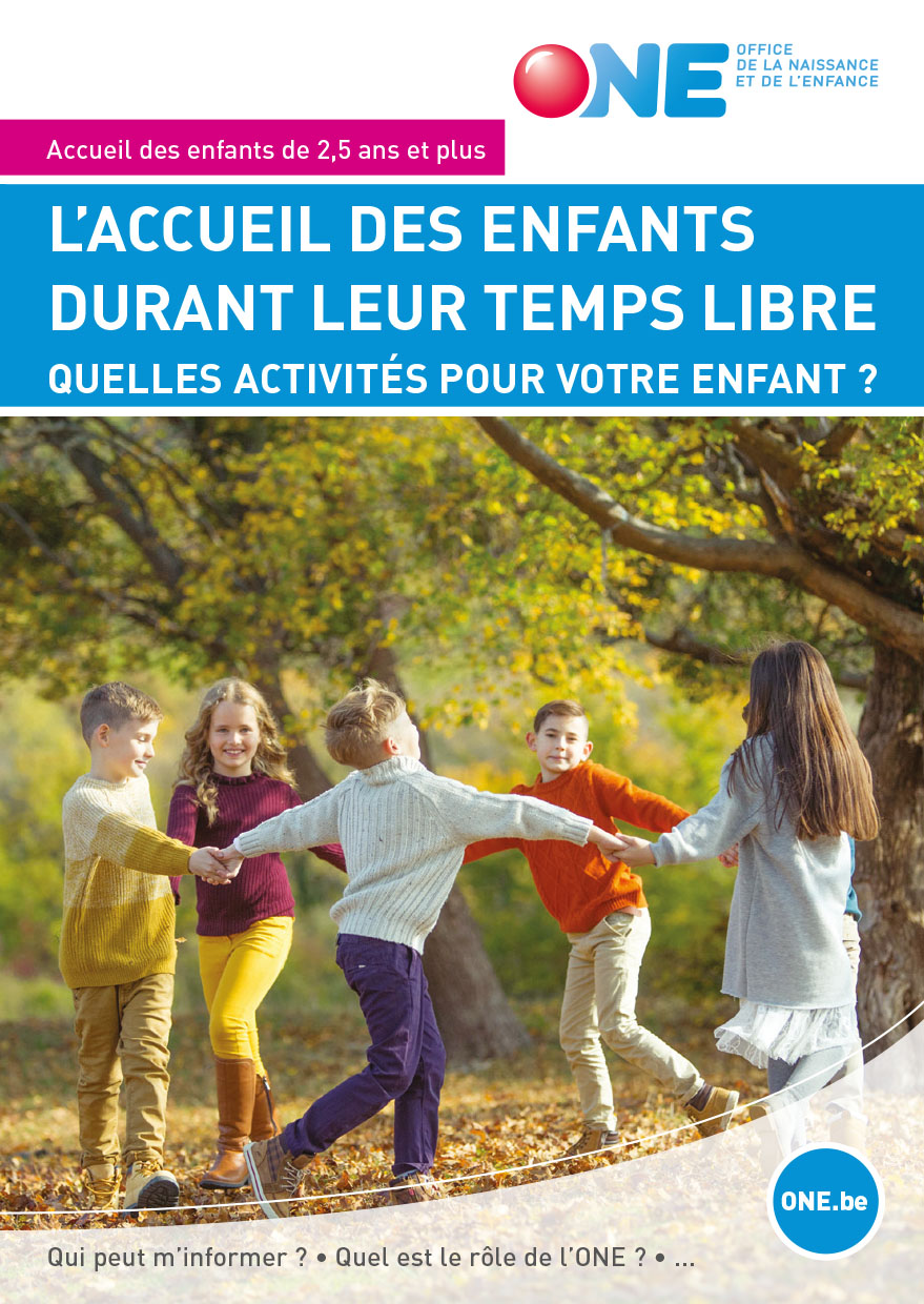 Téléchargez notre brochure L'accueil des enfants durant leur temps libre (pdf)