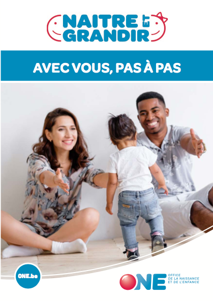 Téléchargez notre brochure Naître et grandir : avec vous pas à pas (pdf)