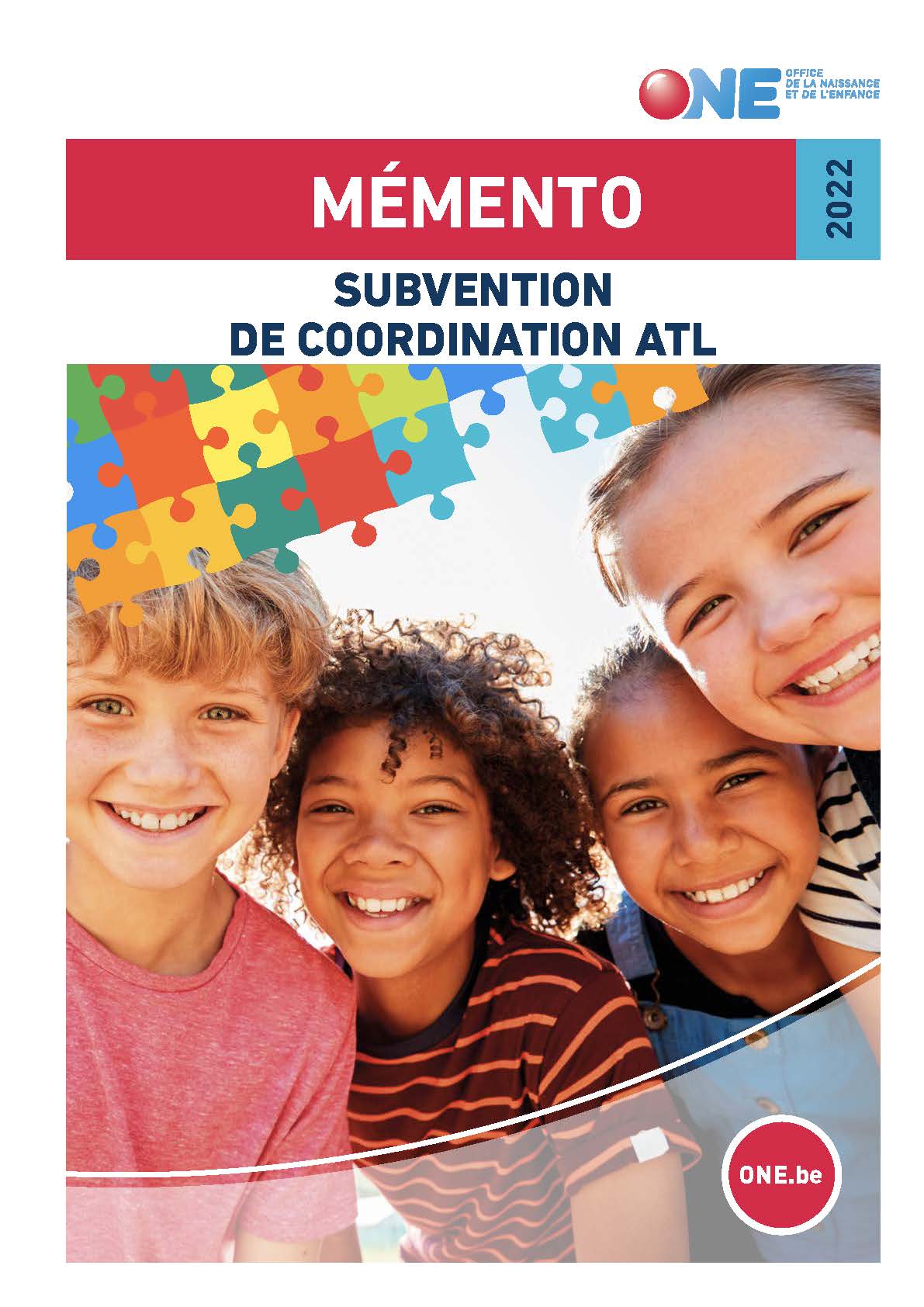 Téléchargez notre brochure Mémento – Subvention de coordination ATL (pdf)